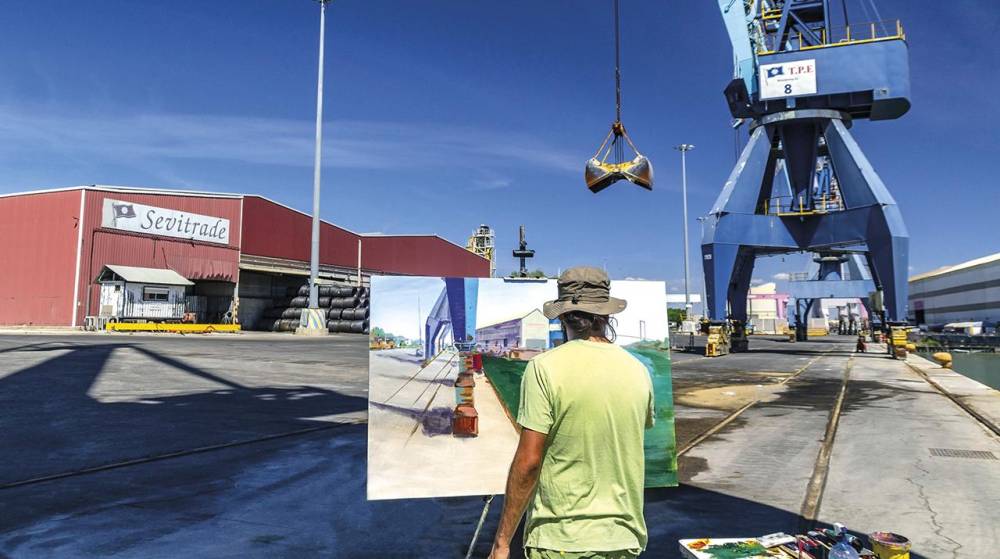 Sevitrade celebra el éxito de su I Certamen de Pintura sobre el “Guadalquivir Portuario”