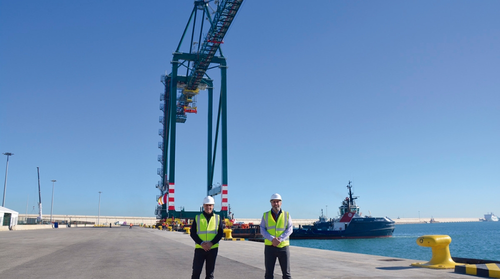 Comienza la cuenta atrás para la puesta en marcha de la nueva grúa STS de MSC TV Comienza la cuenta atrás para la puesta en marcha de la nueva grúa STS de MSC TV