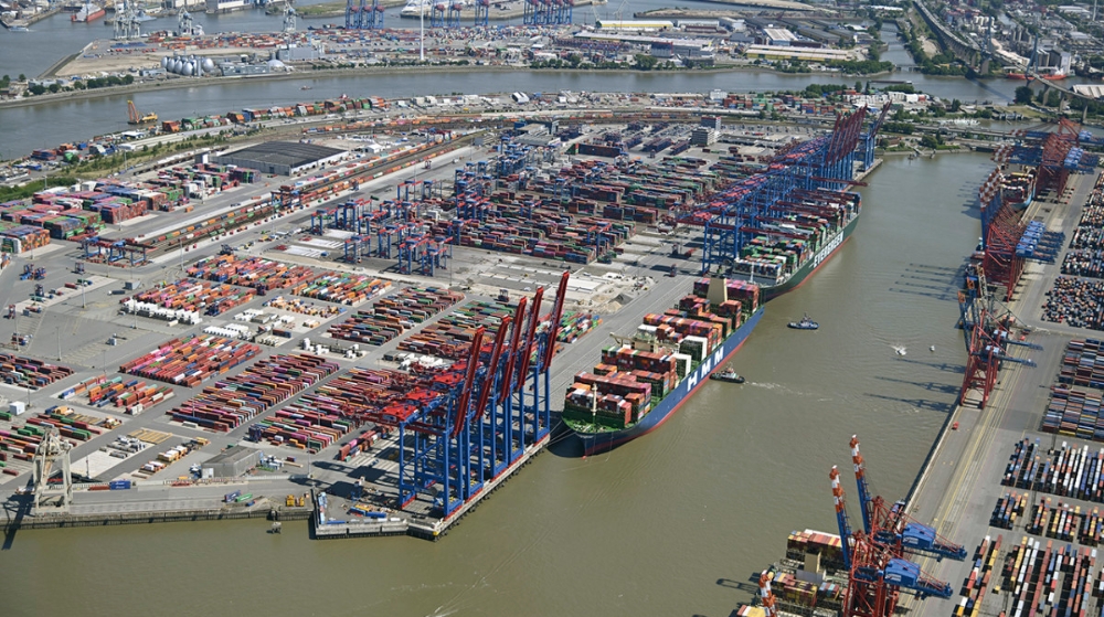 El Puerto de Hamburgo movió 8,5 millones de TEUs el pasado año, un 8% menos que en 2019 El Puerto de Hamburgo movió 8,5 millones de TEUs el pasado año, un 8% menos que en 2019