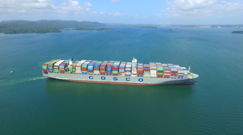 El “COSCO Faith” es el barco neopanamax 5.000 que transita por el Canal de Panamá El “COSCO Faith” es el barco neopanamax 5.000 que transita por el Canal de Panamá
