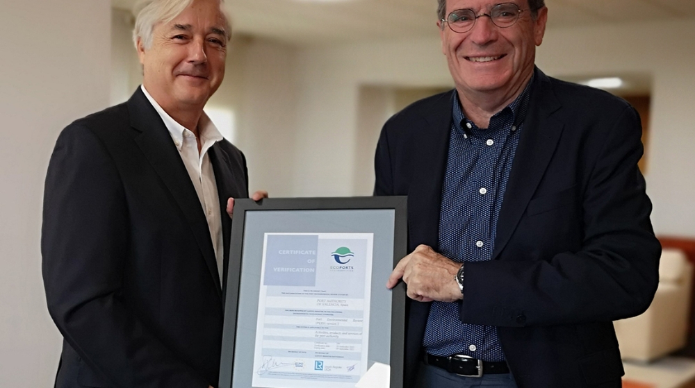 Los puertos europeos reconocen la excelencia medioambiental de Valenciaport Los puertos europeos reconocen la excelencia medioambiental de Valenciaport