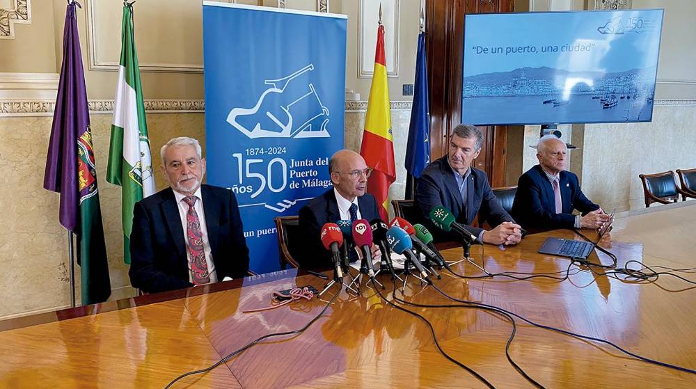 La Autoridad Portuaria de Málaga presenta la celebración de su 150º aniversario