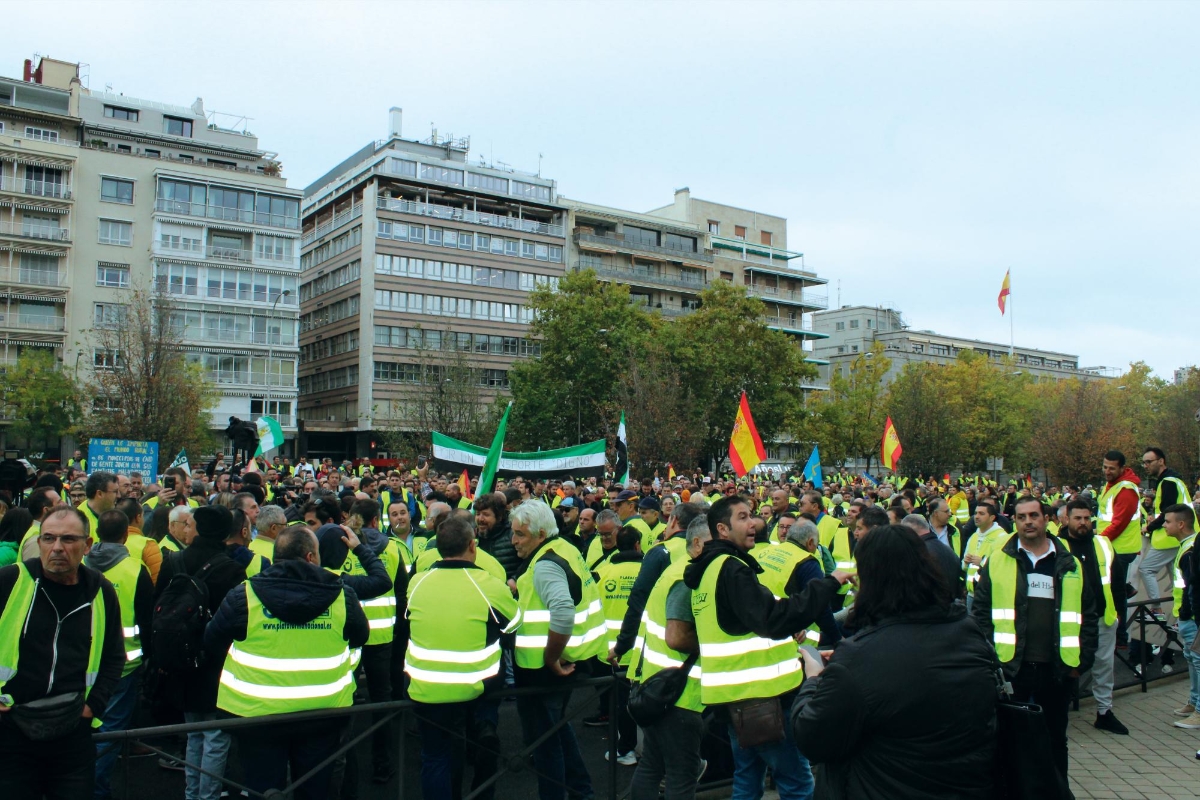 El Gobierno data la asistencia a la manifestación en unas 800 personas. $!El Gobierno data la asistencia a la manifestación en unas 800 personas.