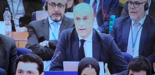 Víctor Jiménez, uno de los dos representantes permanentes de España en la OMI. Foto J.P. $!Víctor Jiménez, uno de los dos representantes permanentes de España en la OMI. Foto J.P.