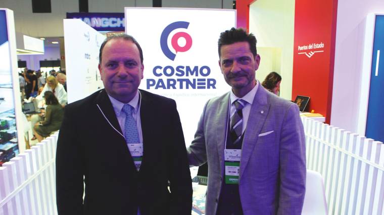 Sergi Borrell,, CEO de Cosmopartner (izquierda) y Fernando Navarro, director comercial. Foto J.P.