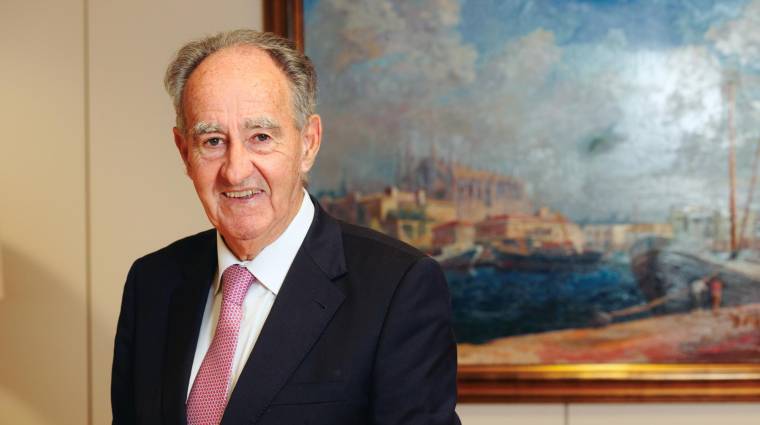 Javier Sanz, presidente de la Autoridad Portuaria de Baleares.