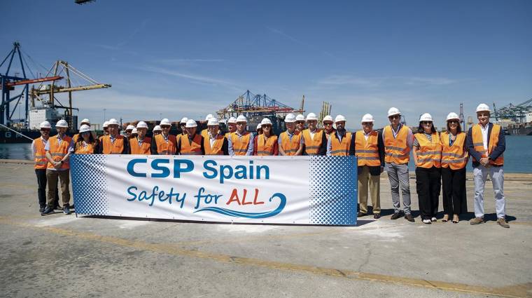 Equipo CSP Spain en el Safety Day.