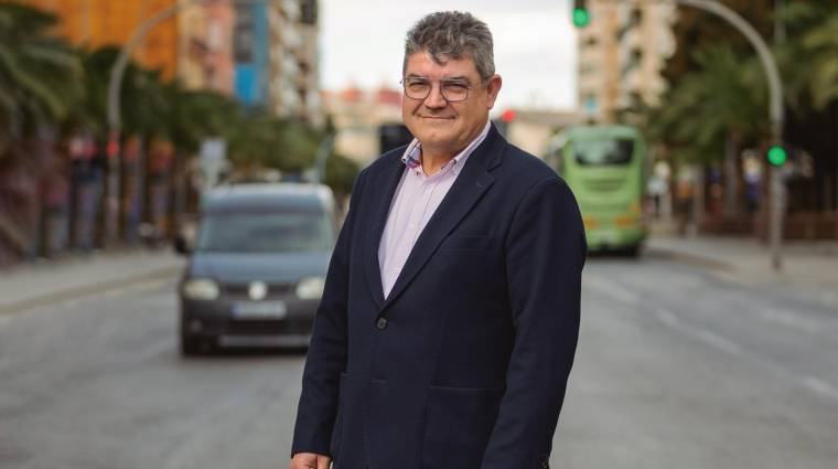 Juan José Hernández, presidente de Fetrama (Federación Provincial de Transportes de Alicante).