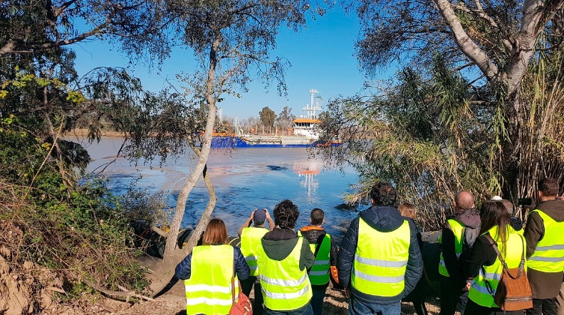 Puerto de Sevilla avanza en el Proyecto de Optimización de la Navegación Puerto de Sevilla avanza en el Proyecto de Optimización de la Navegación