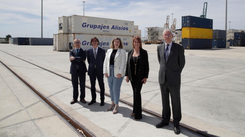 Puerto de Huelva y Adif abordan las oportunidades de la intermodalidad marítimo-ferroviaria Puerto de Huelva y Adif abordan las oportunidades de la intermodalidad marítimo-ferroviaria