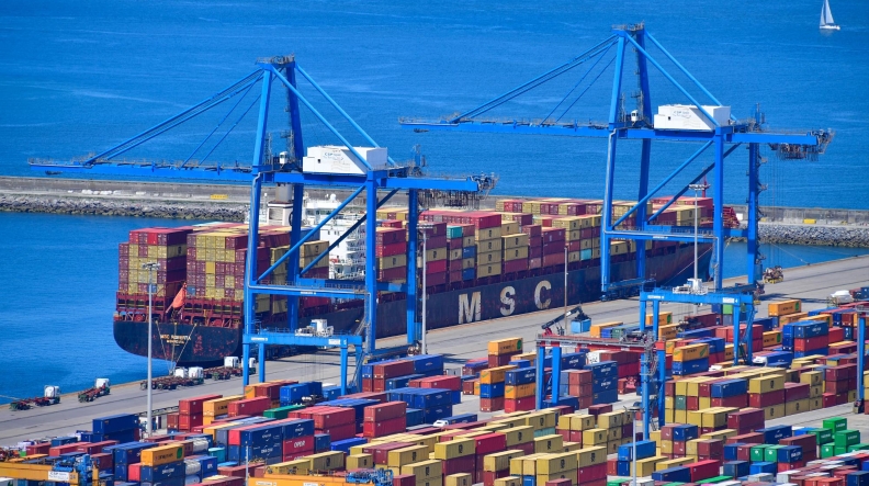 Bilbao recibe el “MSC Roberta”, uno de los portacontenedores más grandes que han hecho escala en el puerto desde 2017 Bilbao recibe el “MSC Roberta”, uno de los portacontenedores más grandes que han hecho escala en el puerto desde 2017