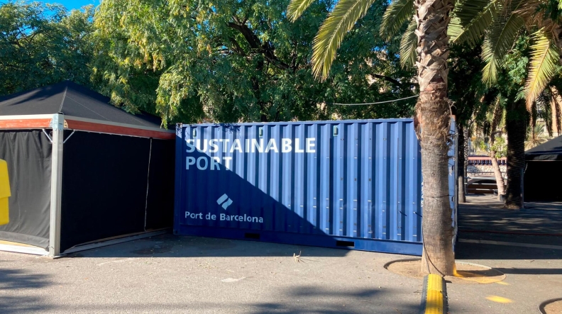 El Contenedor Solidario del Port de Barcelona recoge 6.550 kilos de alimentos El Contenedor Solidario del Port de Barcelona recoge 6.550 kilos de alimentos