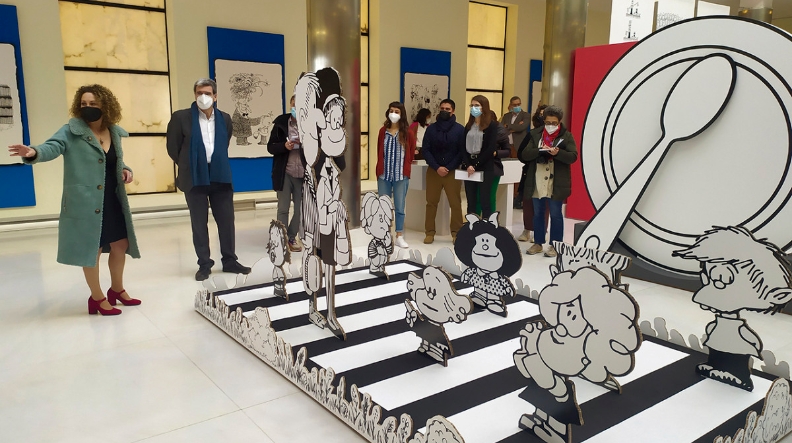 Valenciaport afianza su apuesta cultural con la ciudadanía con un homenaje a Quino Valenciaport afianza su apuesta cultural con la ciudadanía con un homenaje a Quino