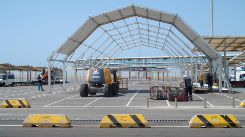 El Puerto de Almería ultima los detalles para acoger la primera OPE tras la pandemia El Puerto de Almería ultima los detalles para acoger la primera OPE tras la pandemia