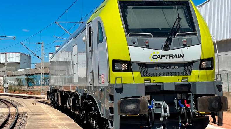 Captrain potencia su servicio con sus nuevas locomotoras EURO6000 de ancho ibérico Captrain potencia su servicio con sus nuevas locomotoras EURO6000 de ancho ibérico