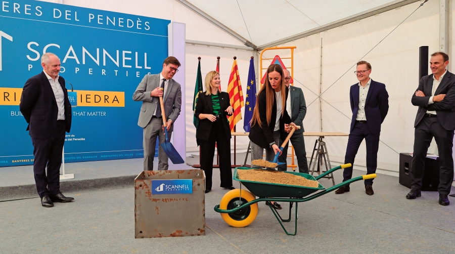 Scannell Properties inicia las obras de la nueva plataforma de Action en Banyeres del Penedès Scannell Properties inicia las obras de la nueva plataforma de Action en Banyeres del Penedès