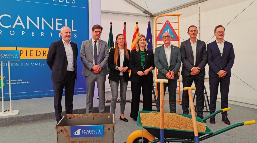 Scannell Properties inicia las obras de la nueva plataforma de Action en Banyeres del Penedès Scannell Properties inicia las obras de la nueva plataforma de Action en Banyeres del Penedès