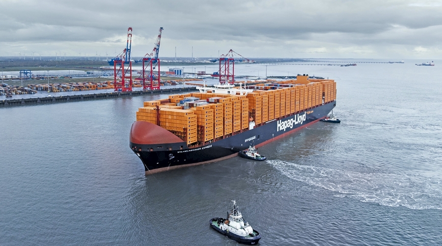 Hapag-Lloyd completa el programa de nuevos 24.000 TEUs con el “Wilhelmshaven Express” Hapag-Lloyd completa el programa de nuevos 24.000 TEUs con el “Wilhelmshaven Express”