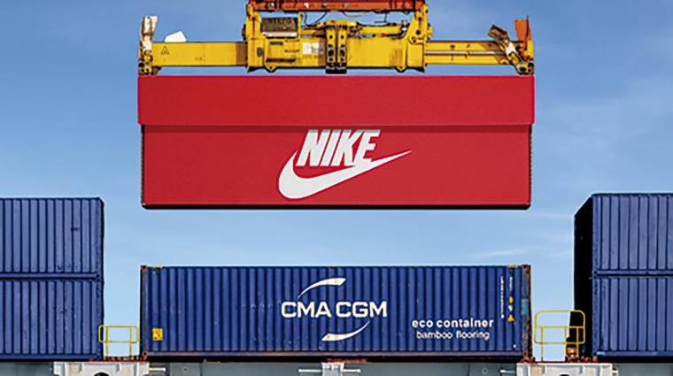 Nike utilizará biocombustible sostenible para el transporte del 36% de su volumen con CMA CGM.