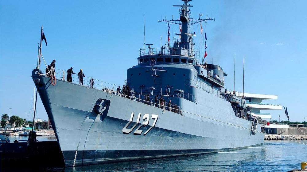 El Puerto de Valencia acoge al buque escuela militar “Ne Brasil”