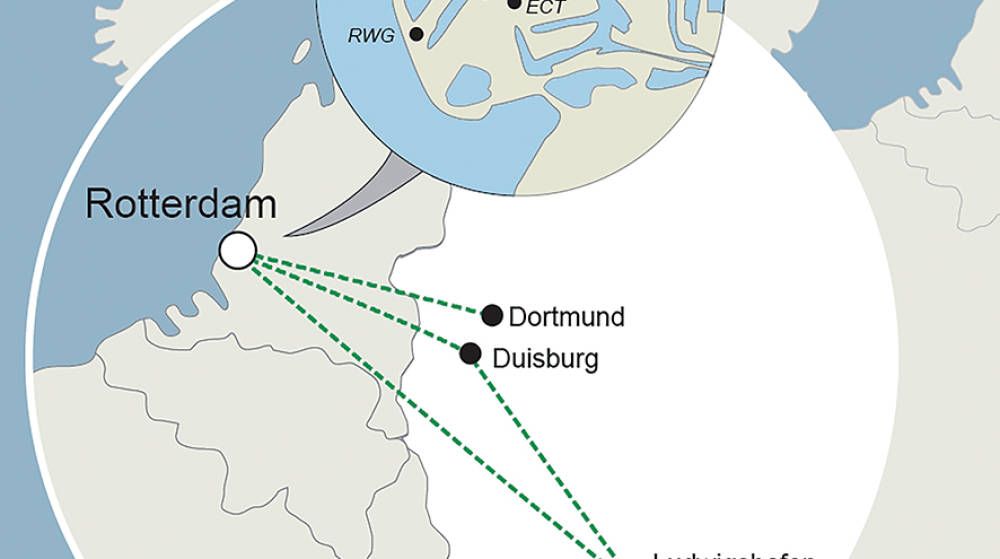 CMA CGM lanza Rhine Valley Rail para unir el Puerto de Rotterdam y el interior de Alemania