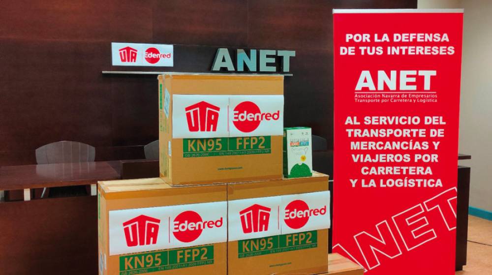 UTA dona 3.000 mascarillas para los conductores de ANET