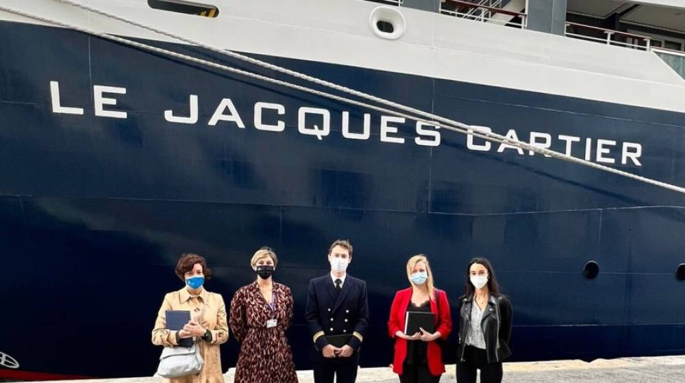 Marmedsa Cruise Services recibe al crucero &quot;Le Jacques Cartier&quot; en Barcelona