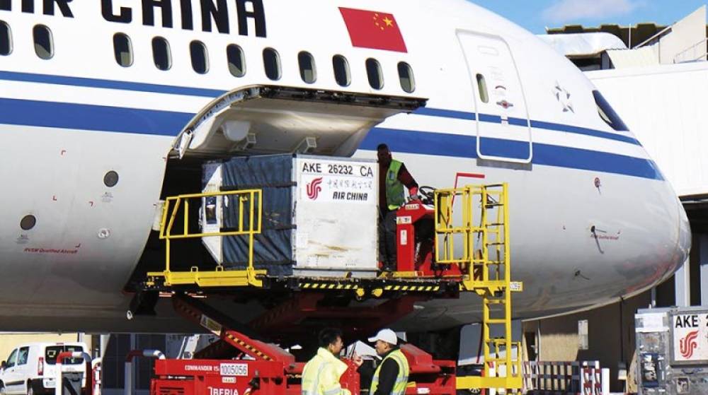 Air China estrena su nueva ruta carguera Barcelona-Shanghai con tres vuelos semanales