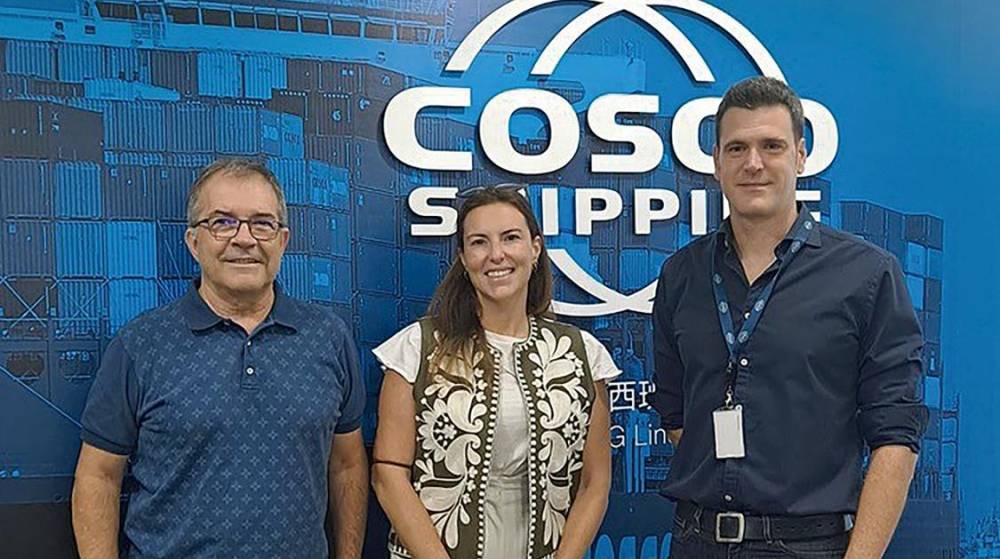 COSCO Shipping Lines gestiona 20.000 TEUs en el SynConHub