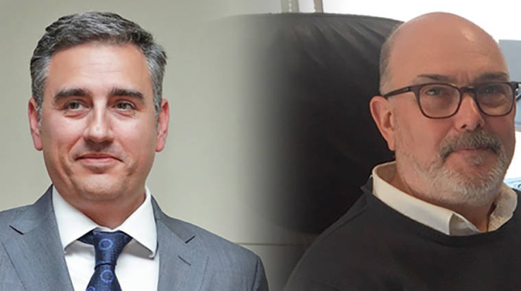 Juan Carlos Mill&aacute;n, CEO de Clasquin en Espa&ntilde;a; y Joaquim Martin, director de Columbus Transit.