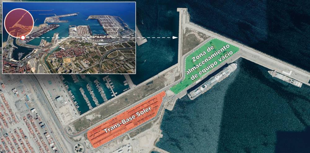 Trans-Base Soler habilita nuevos espacios en el puerto de Valencia para la gestión de vacíos