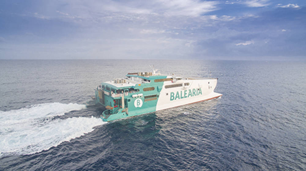 Bale&agrave;ria estrena su segunda ruta en Bahamas con un buque de alta velocidad
