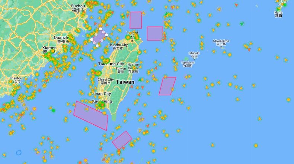 Las maniobras militares de China en Taiwán obligan el desvío de 240 buques