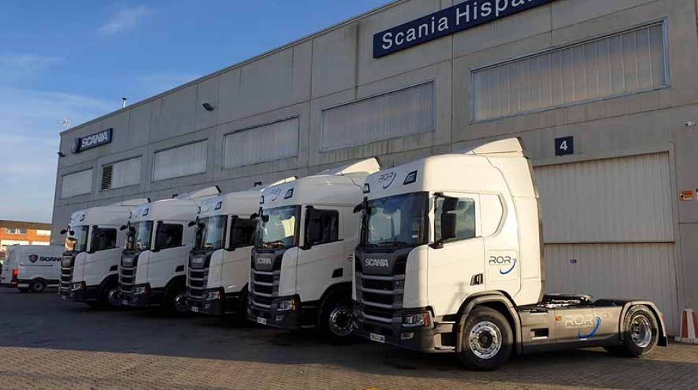 ROR Operador Log&iacute;stico incorpora seis nuevos Scania