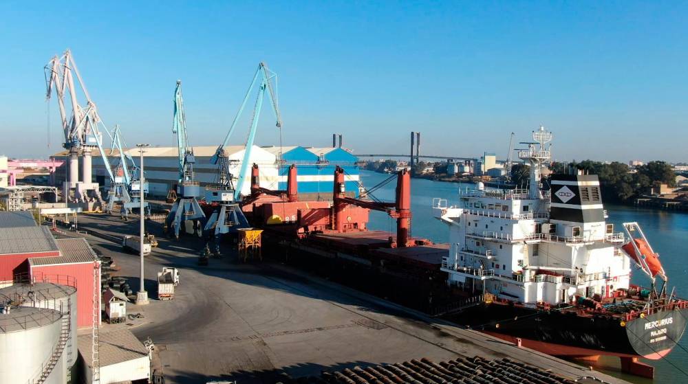 El Puerto de Sevilla acoge el decimocuarto buque de grandes dimensiones del año