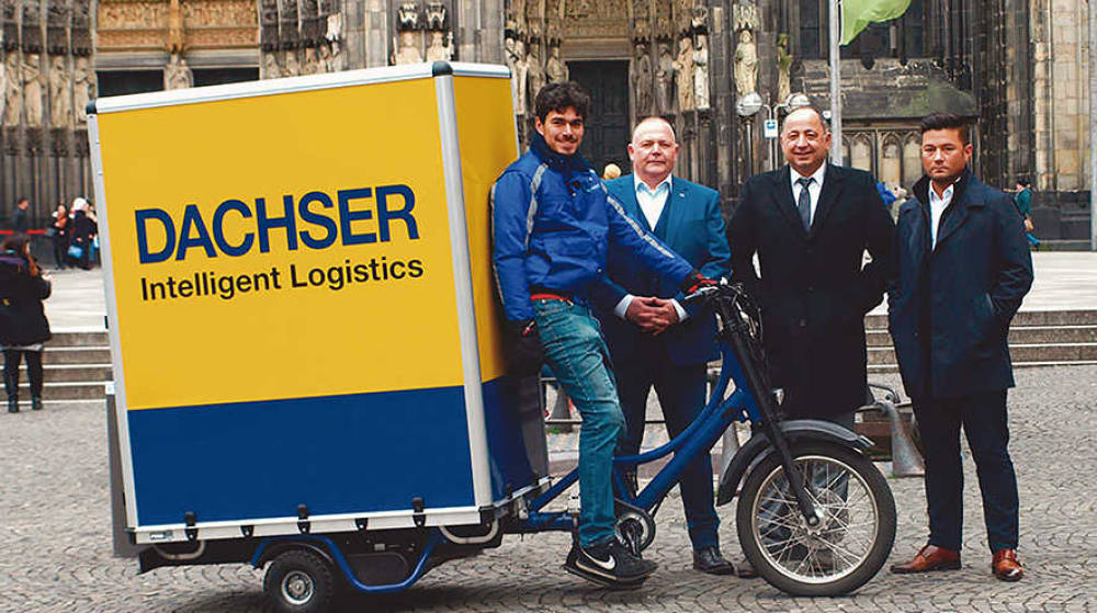 Dachser inicia la entrega de mercanc&iacute;as con bicicletas el&eacute;ctricas en Alemania