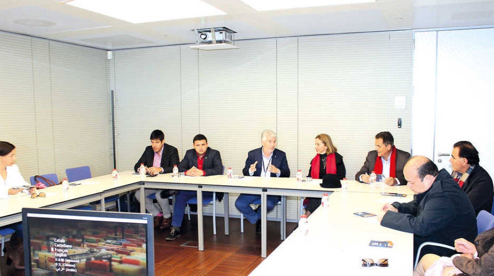 Empresarios colombianos se interesan por las estrategias de futuro del Port de Barcelona