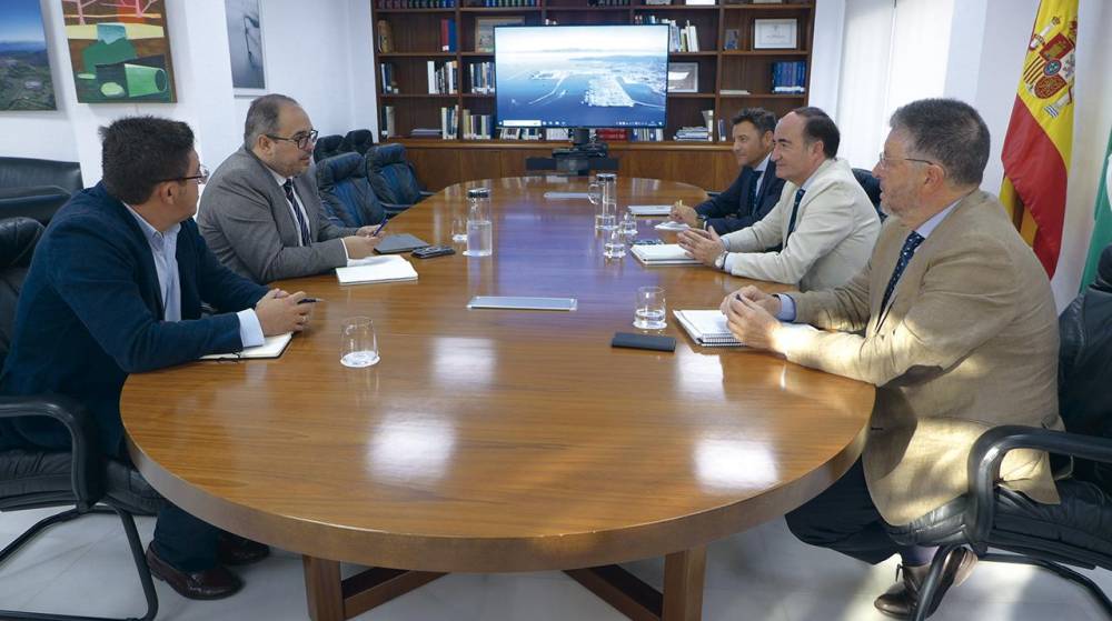 Algeciras analiza el estado del Corredor Atlántico con su comisionado