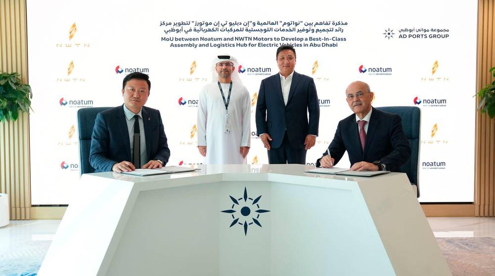 Noatum será el socio logístico de NWTN Motors en Abu Dhabi