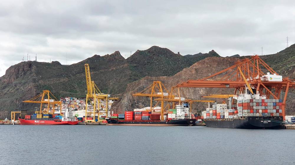 El tráfico de mercancía general crece un 4,2% en el Puerto de Tenerife respecto a 2019