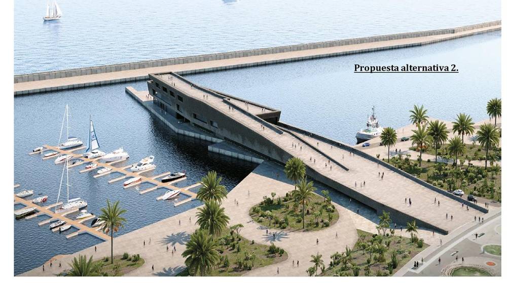 Puertos de Tenerife, Cabildo y Ayuntamiento avanzan en el futuro edificio de la Marina