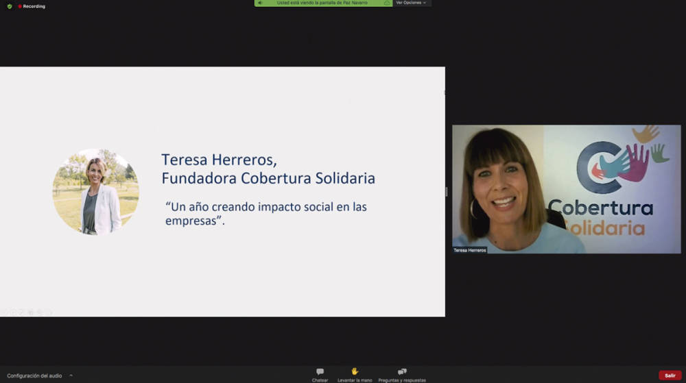 Cobertura Solidaria cumple su primer aniversario conectando a empresas con la acci&oacute;n social