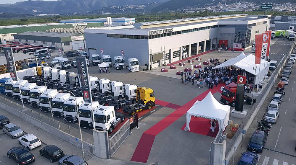 Olgan, un nuevo punto de distribuci&oacute;n y servicio en Palma de Gand&iacute;a de Renault Trucks