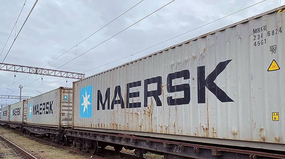 Maersk lanza un nuevo servicio semanal de transporte marítimo-ferroviario hacia Asia Central