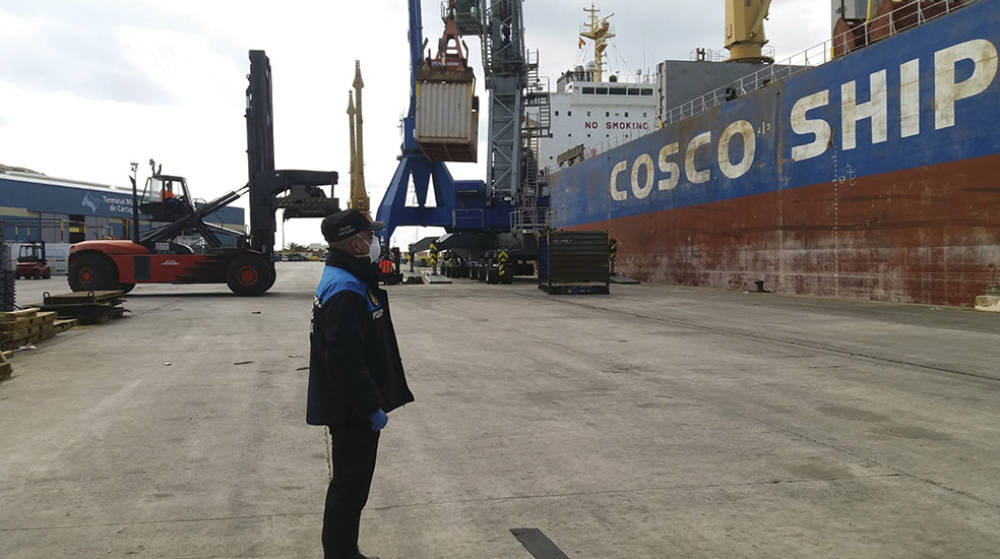 El Puerto de Cartagena mueve 678.000 toneladas en la primera semana del estado de alarma