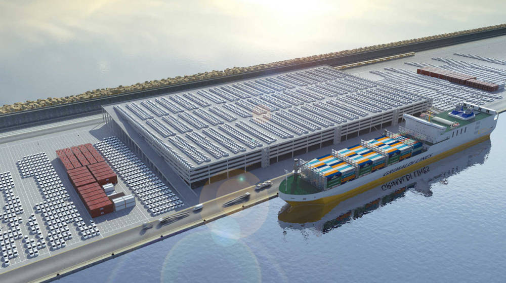 La terminal de Grimaldi en el puerto de Valencia ser&aacute; la primera de Europa en su clase en utilizar la energ&iacute;a del hidr&oacute;geno