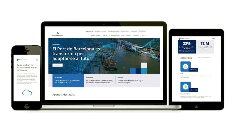 Port de Barcelona renueva su web para acercar sus servicios digitales a todos los públicos