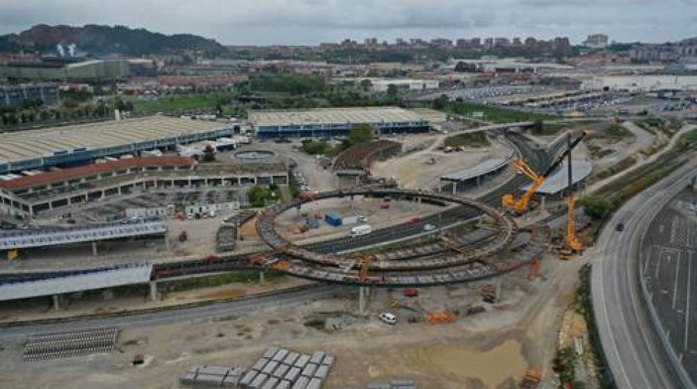 El avance en las obras del nuevo acceso al Puerto de Santander motiva cortes de tr&aacute;fico