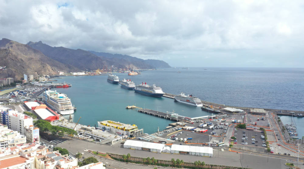 Tenerife confirma la reactivaci&oacute;n de su tr&aacute;fico de cruceros con la escala simult&aacute;nea de 4 buques