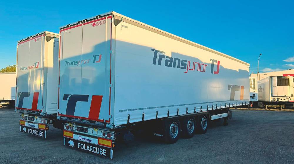 Trans Junior afianza su oferta en el transporte por carretera de la mano de PolarCube